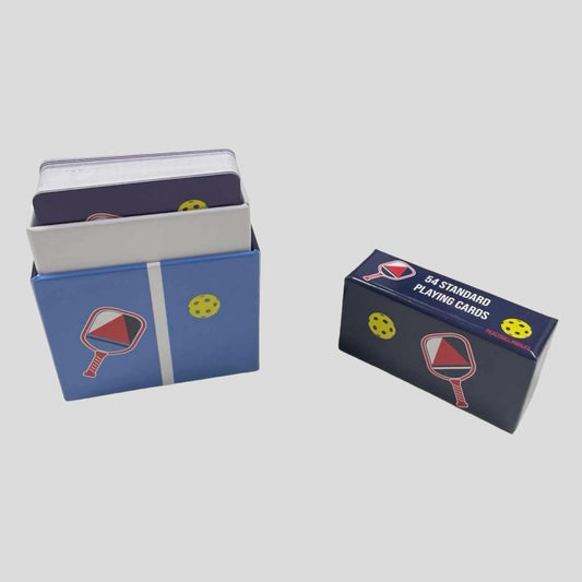 Deluxe Playing Cards in Decorative Box in Navy and Blue