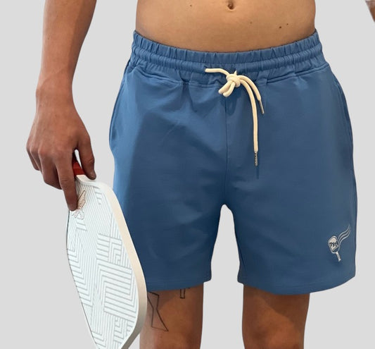 Hybrid Shorts in Periwinkle
