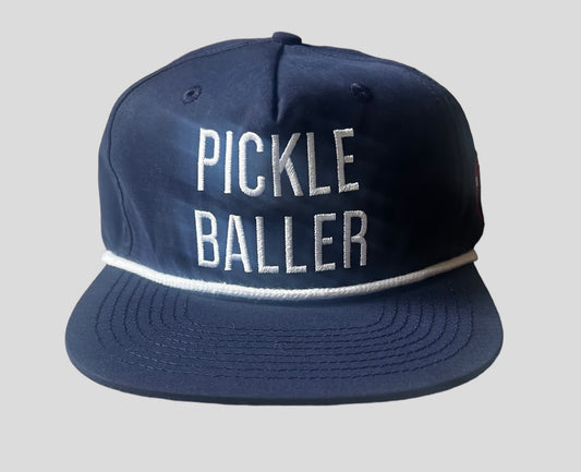 PICKLE BALLER Trucker Rope Hat