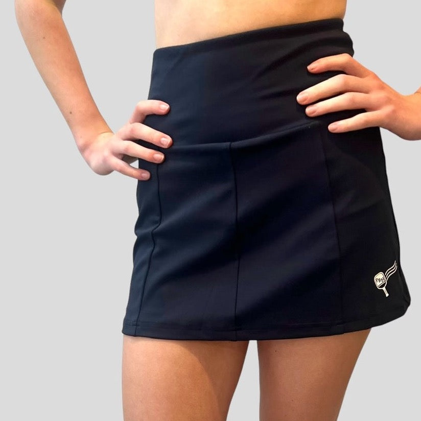 Pickleball Skirt in Navy with Navy Liners - New and Improved Fit!